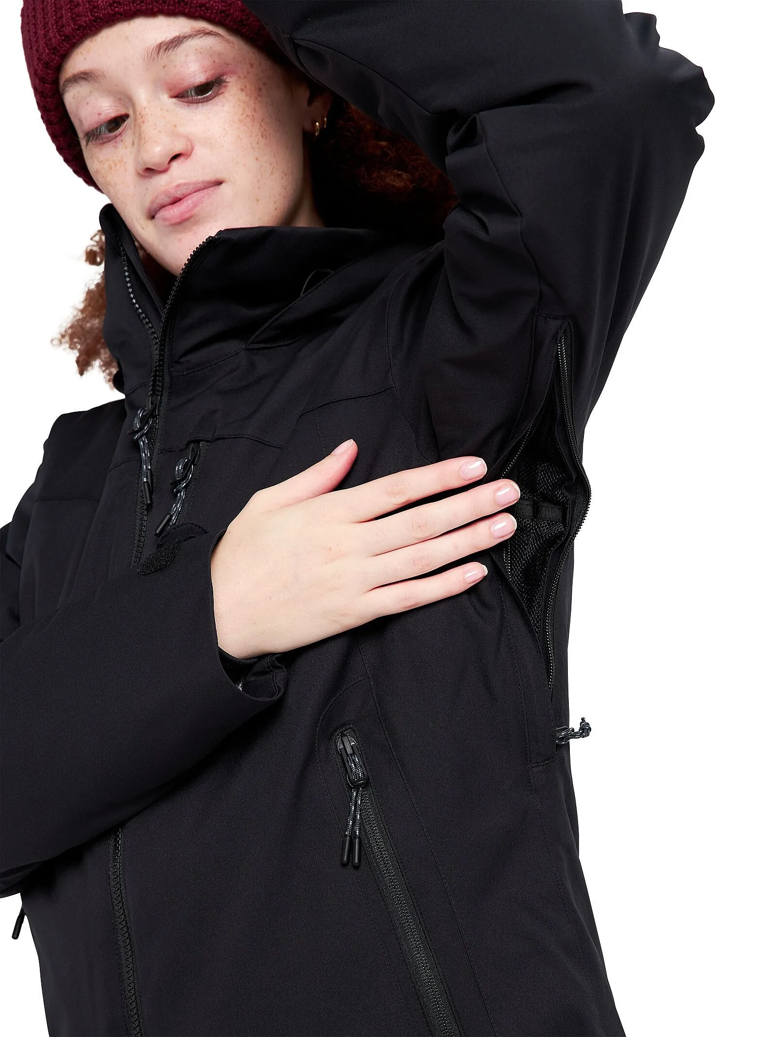 jacket Burton Lelah - True Black - women´s