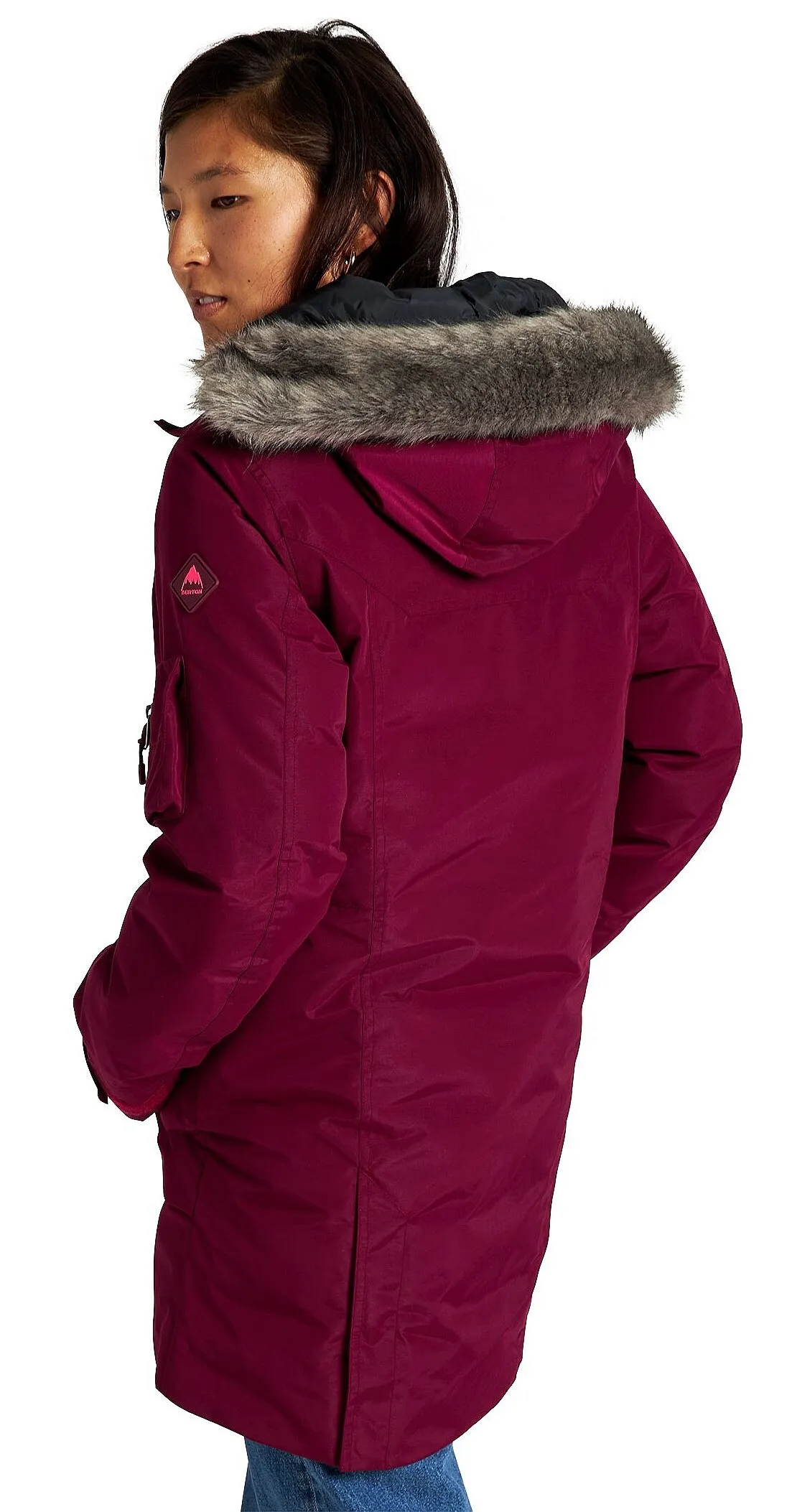 jacket Burton Saxton - Mulled Berry - women´s