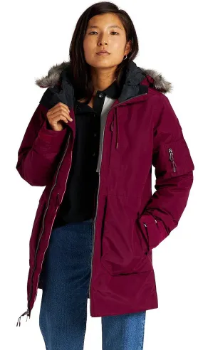 jacket Burton Saxton - Mulled Berry - women´s