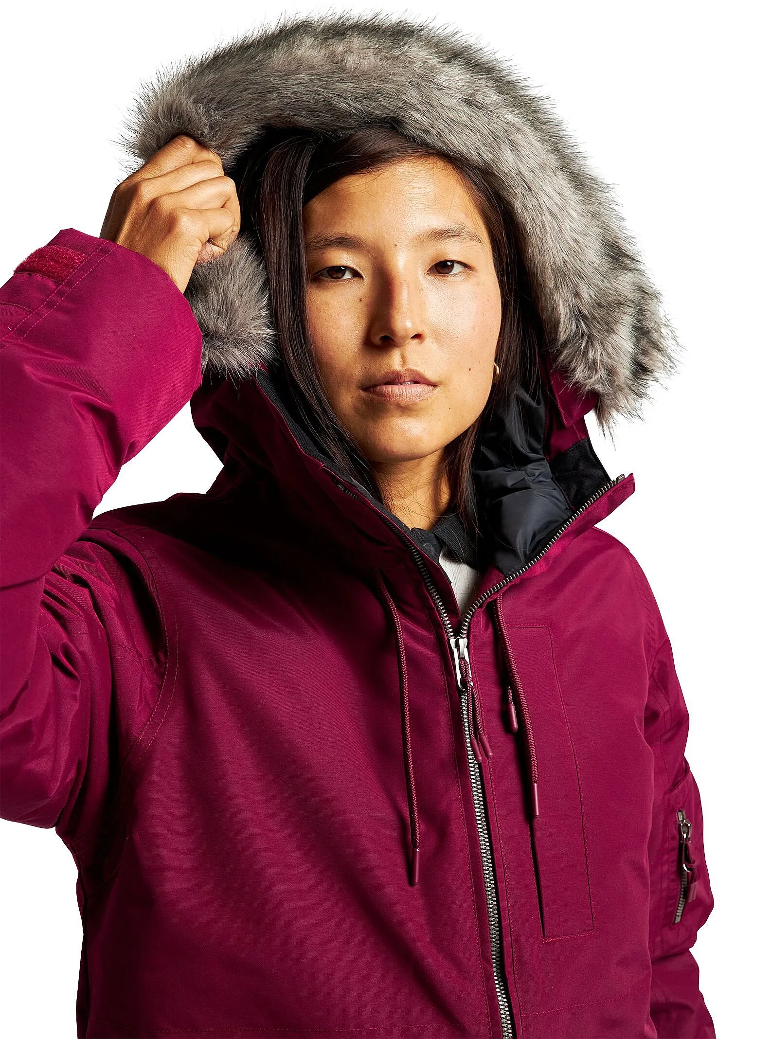 jacket Burton Saxton - Mulled Berry - women´s