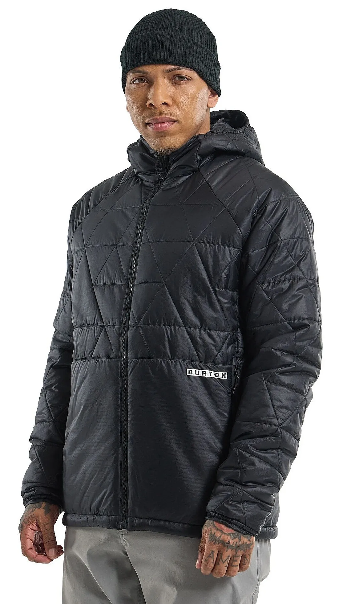 jacket Burton Versatile Heat Hooded Synthetic Insulated - True Black - men´s