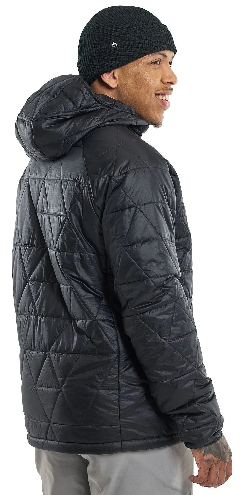 jacket Burton Versatile Heat Hooded Synthetic Insulated - True Black - men´s