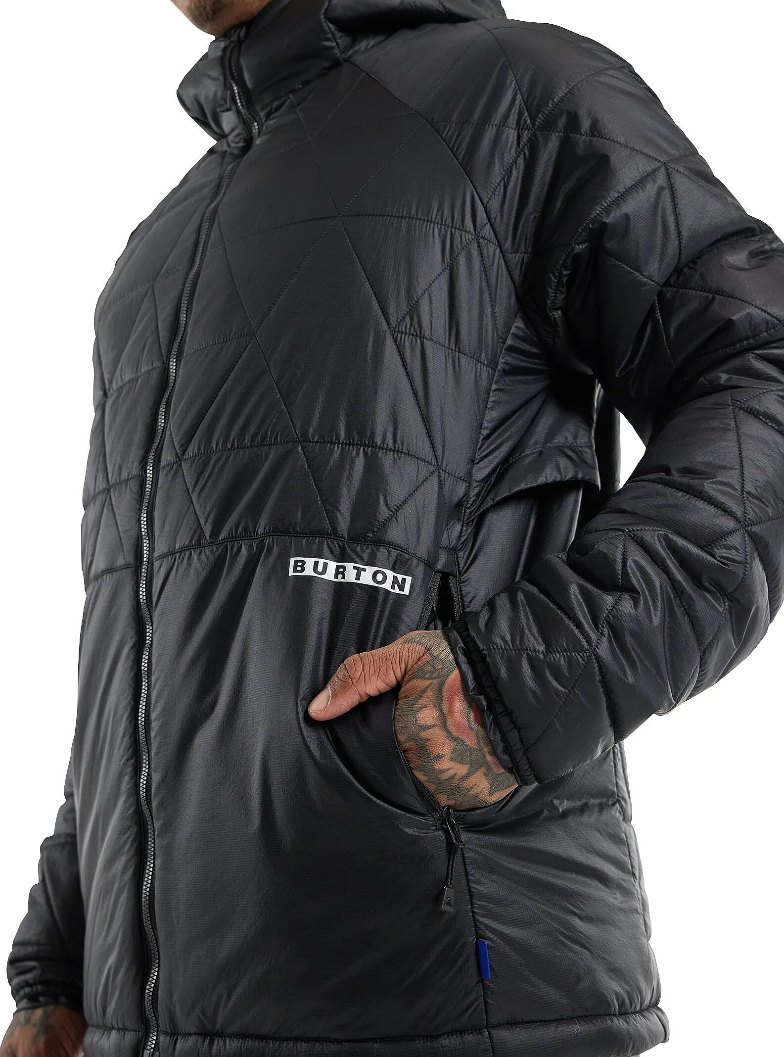 jacket Burton Versatile Heat Hooded Synthetic Insulated - True Black - men´s