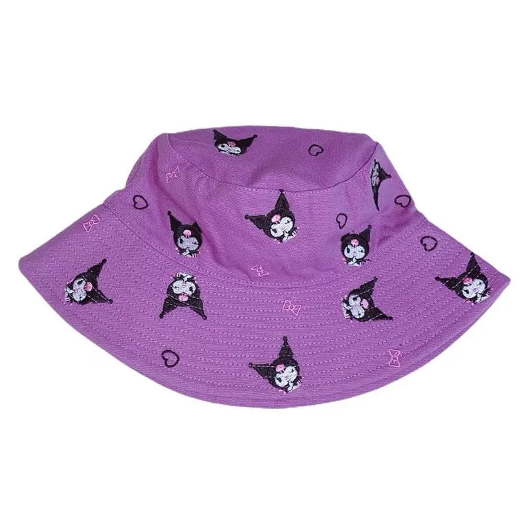 BY39005 Japanese Sanrio Embroidery Fisherman Hat