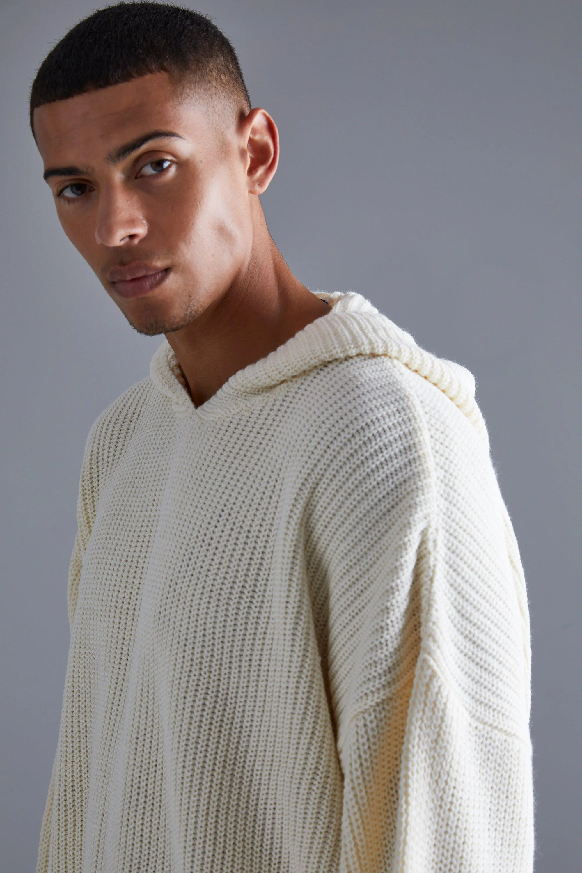 Knit Hoodie, Cardigans & Box Jumpers | boohooMAN