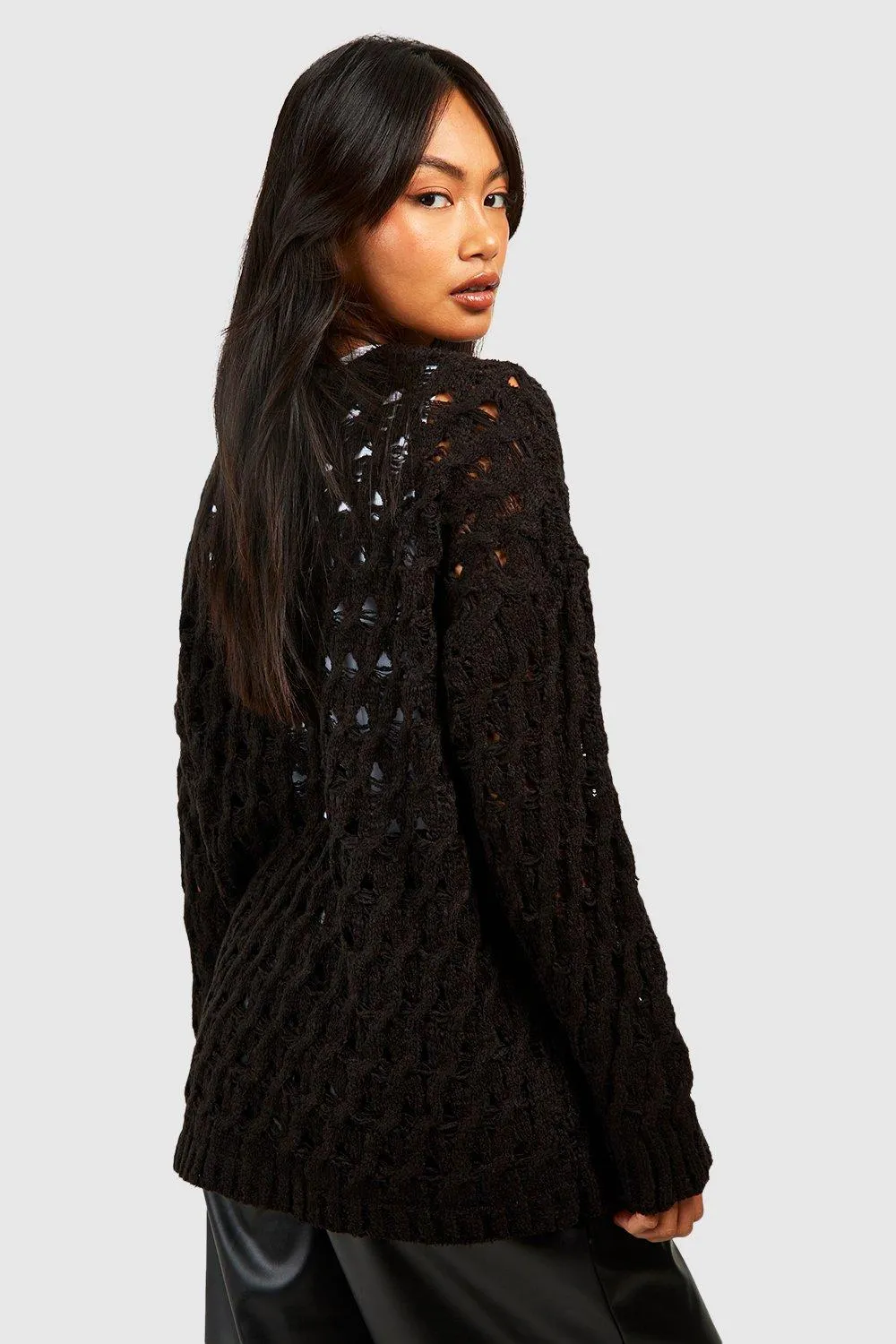 Marl Knit Cable Jumper - Jumpers & Cardigans | boohoo