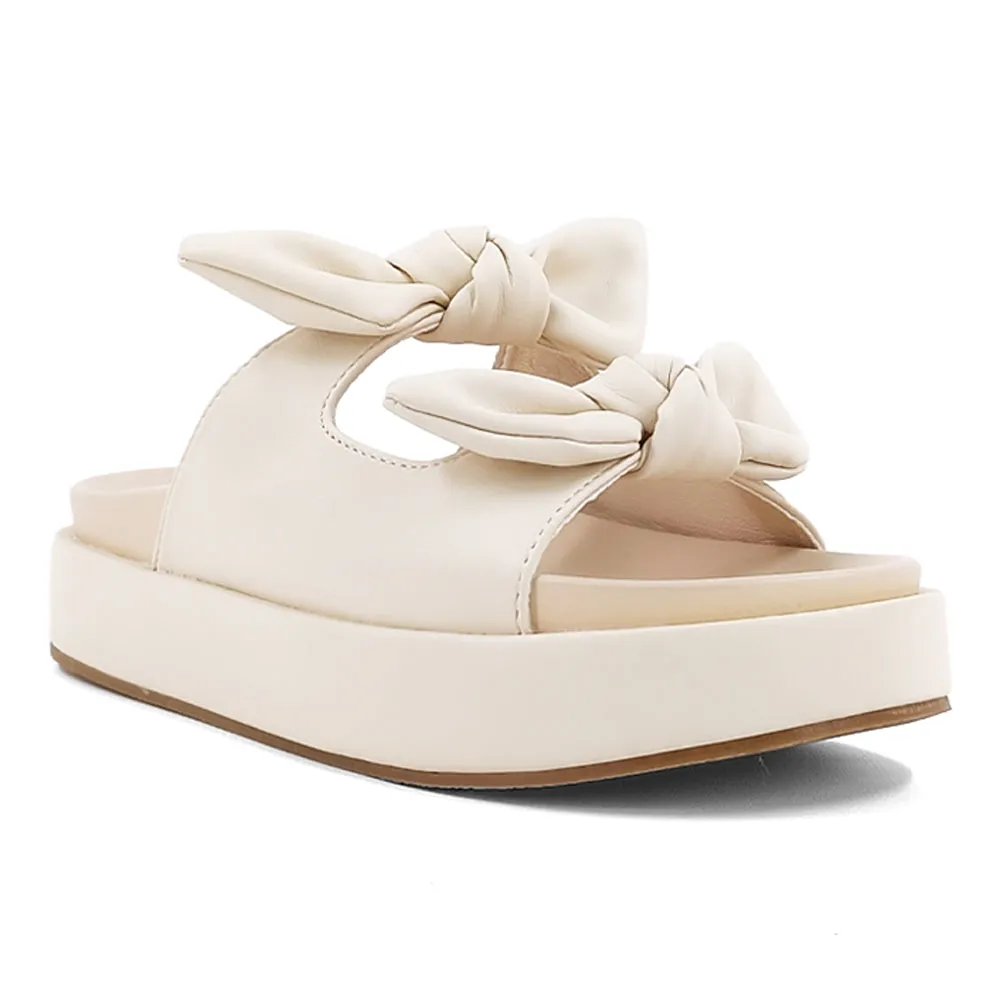 Kiki Flat Platform Sandals