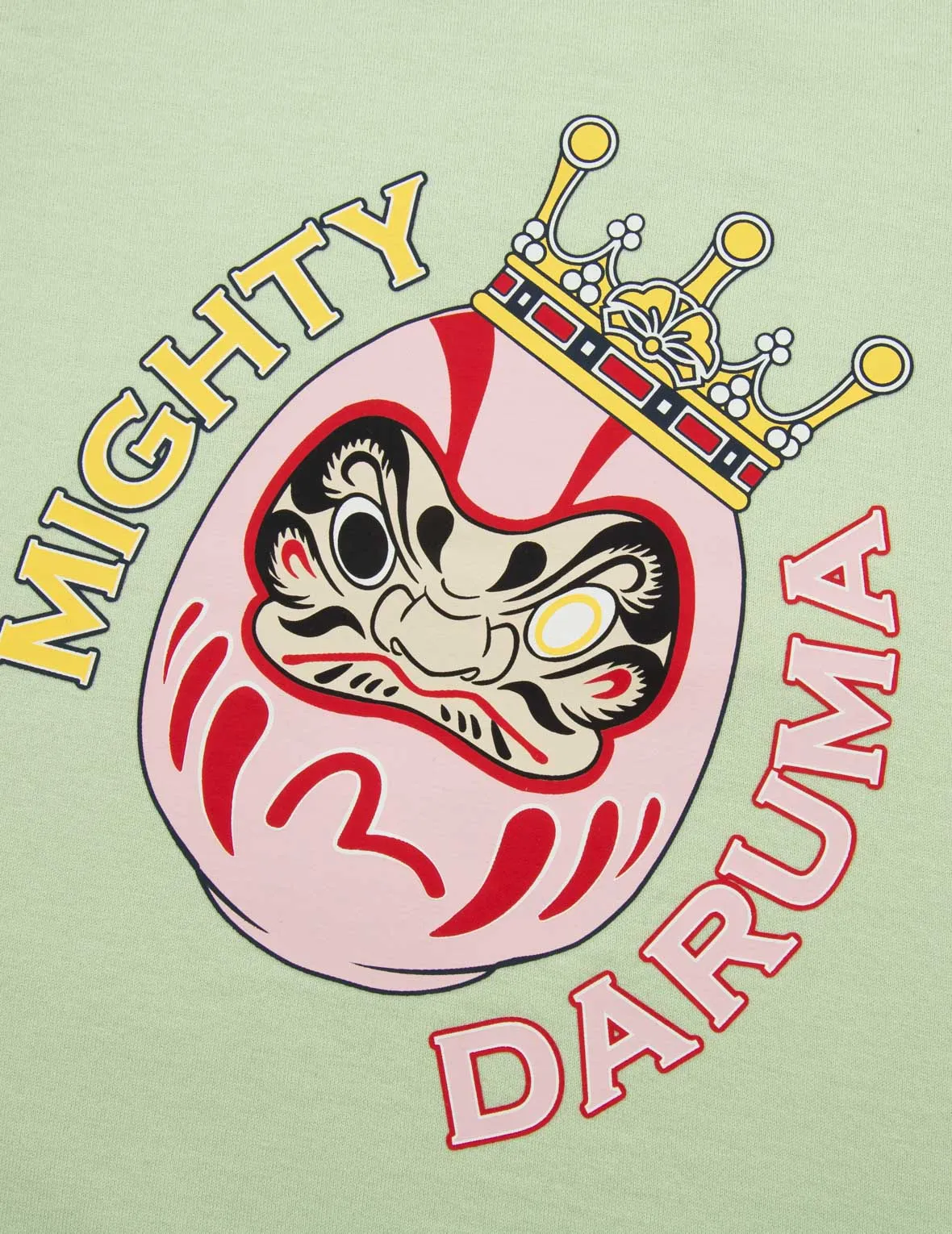 King Daruma Print T-shirt