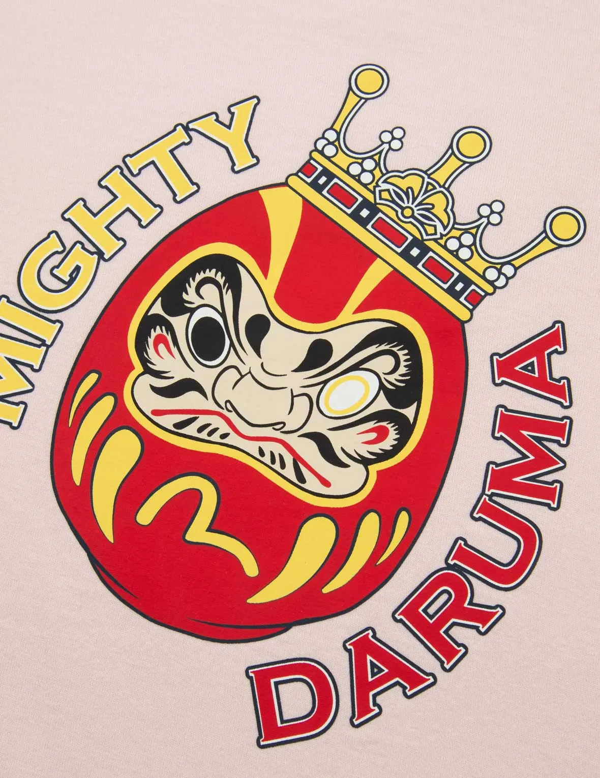 King Daruma Print T-shirt