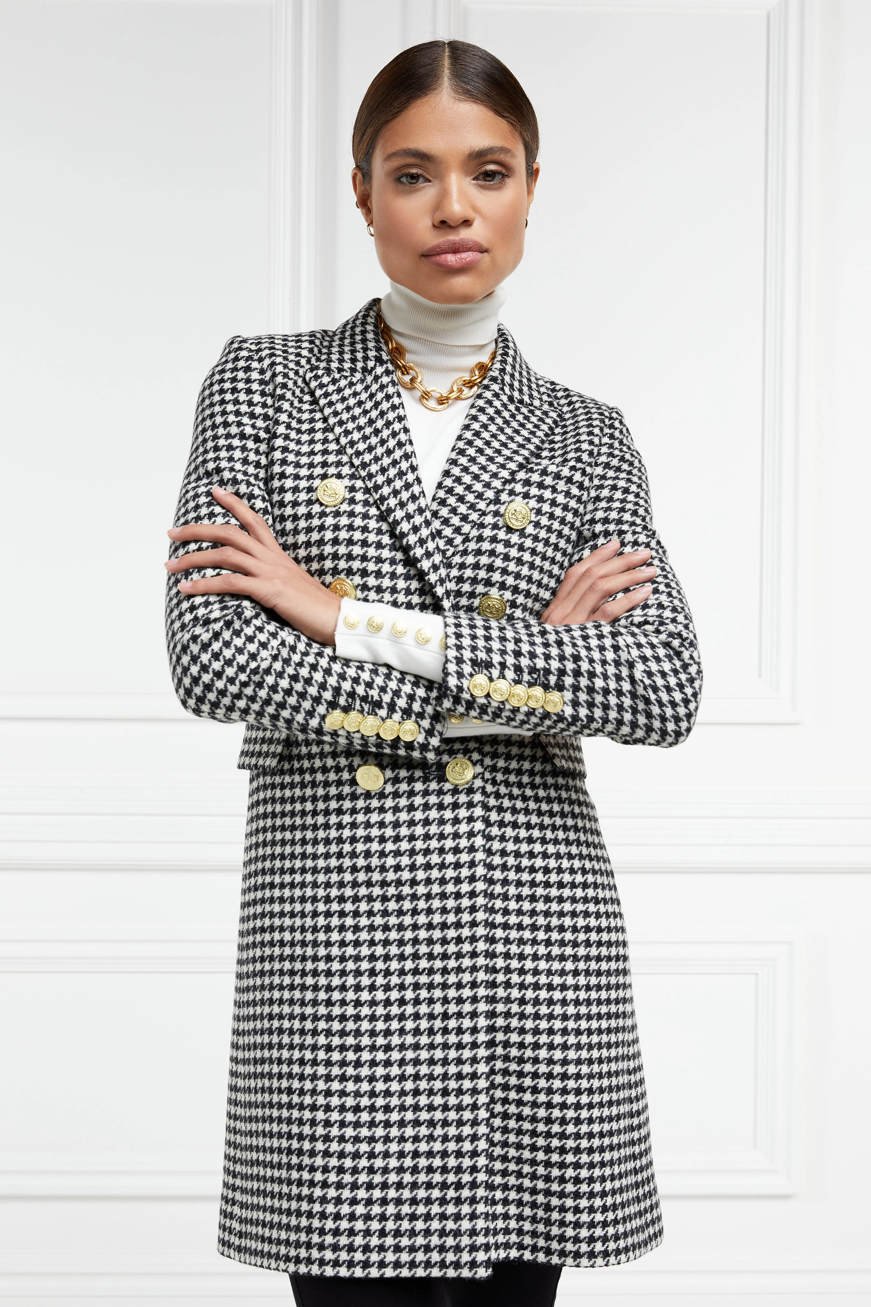 Knightsbridge Coat (Houndstooth)