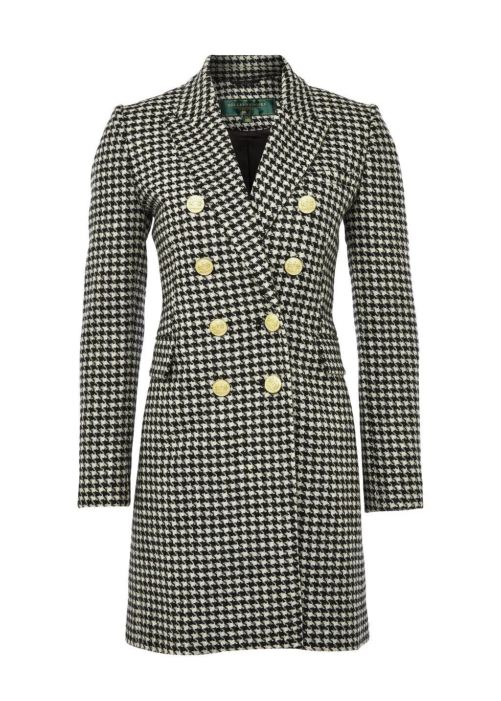 Knightsbridge Coat (Houndstooth)