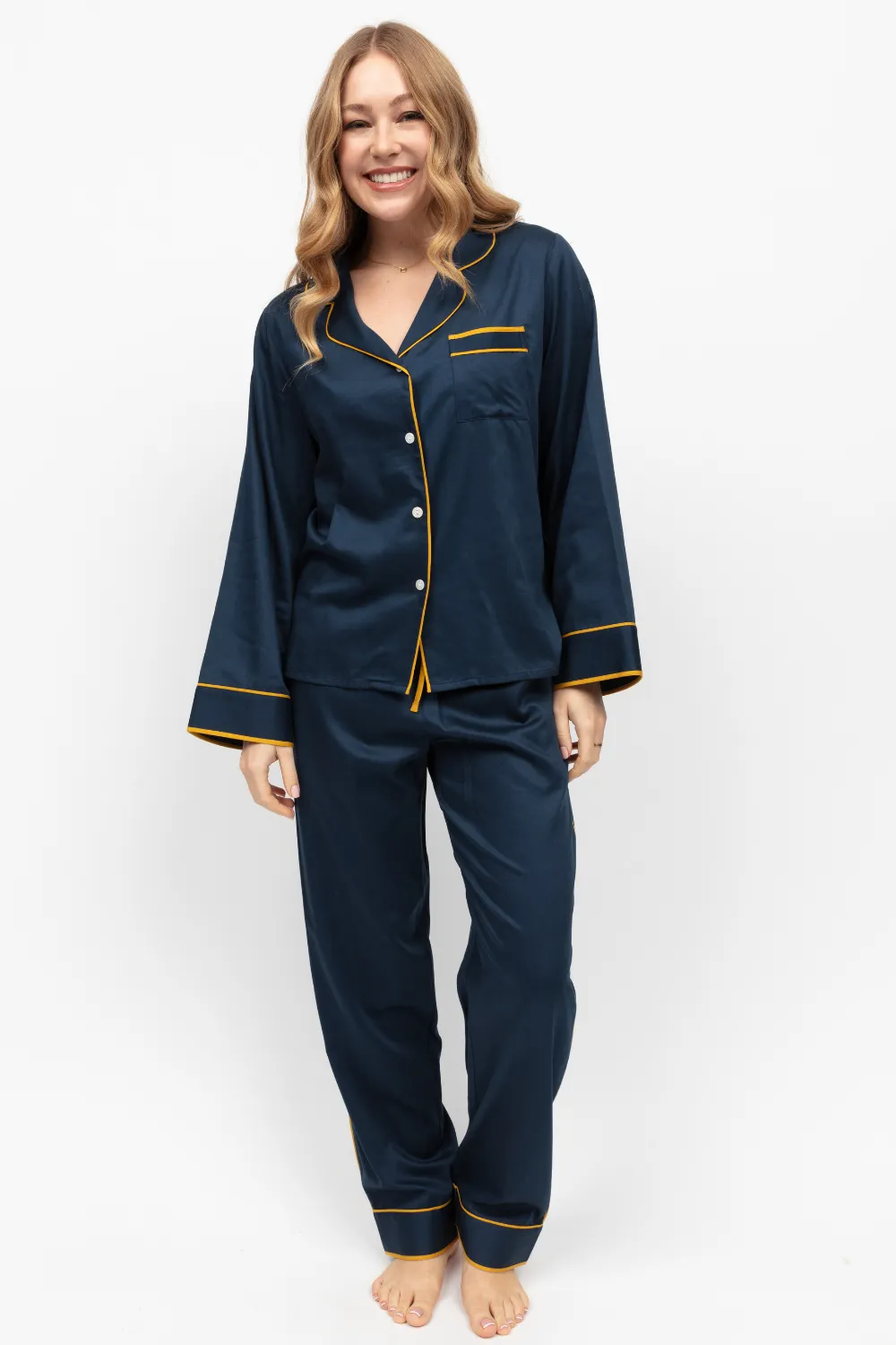 Silk Pajama Set Knightsbridge