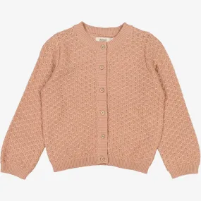 Knit Cardigan Magnella - rose dawn