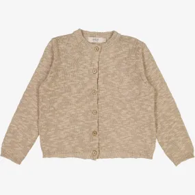 Knit Cardigan Mille - warm stone