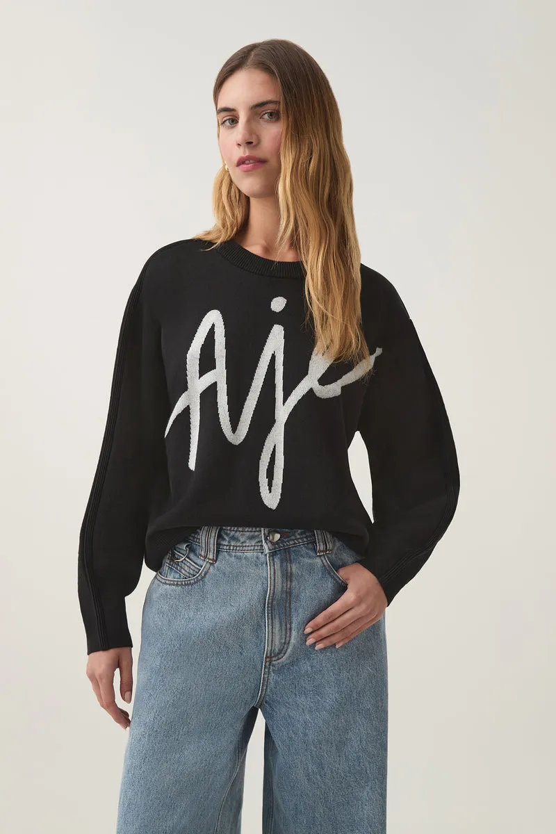 Knit Crew Neck Sweater