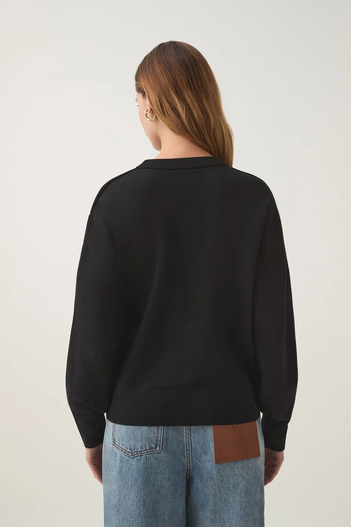 Knit Crew Neck Sweater