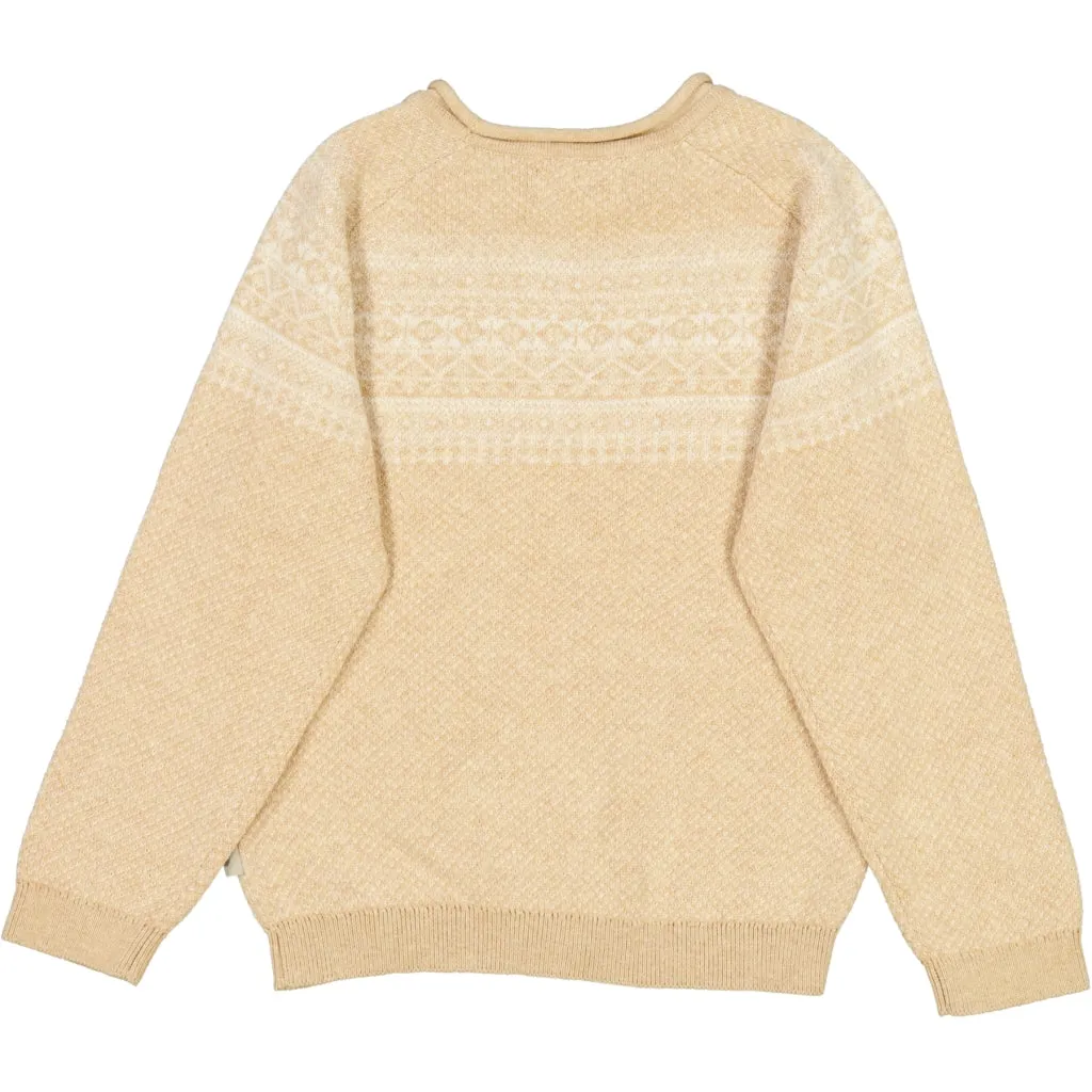 Knit Pullover Niels - cartouche melange