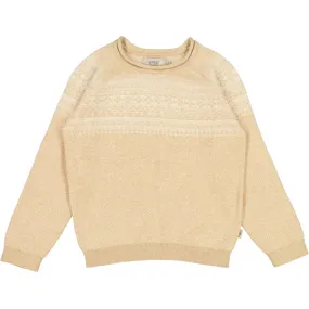 Knit Pullover Niels - cartouche melange