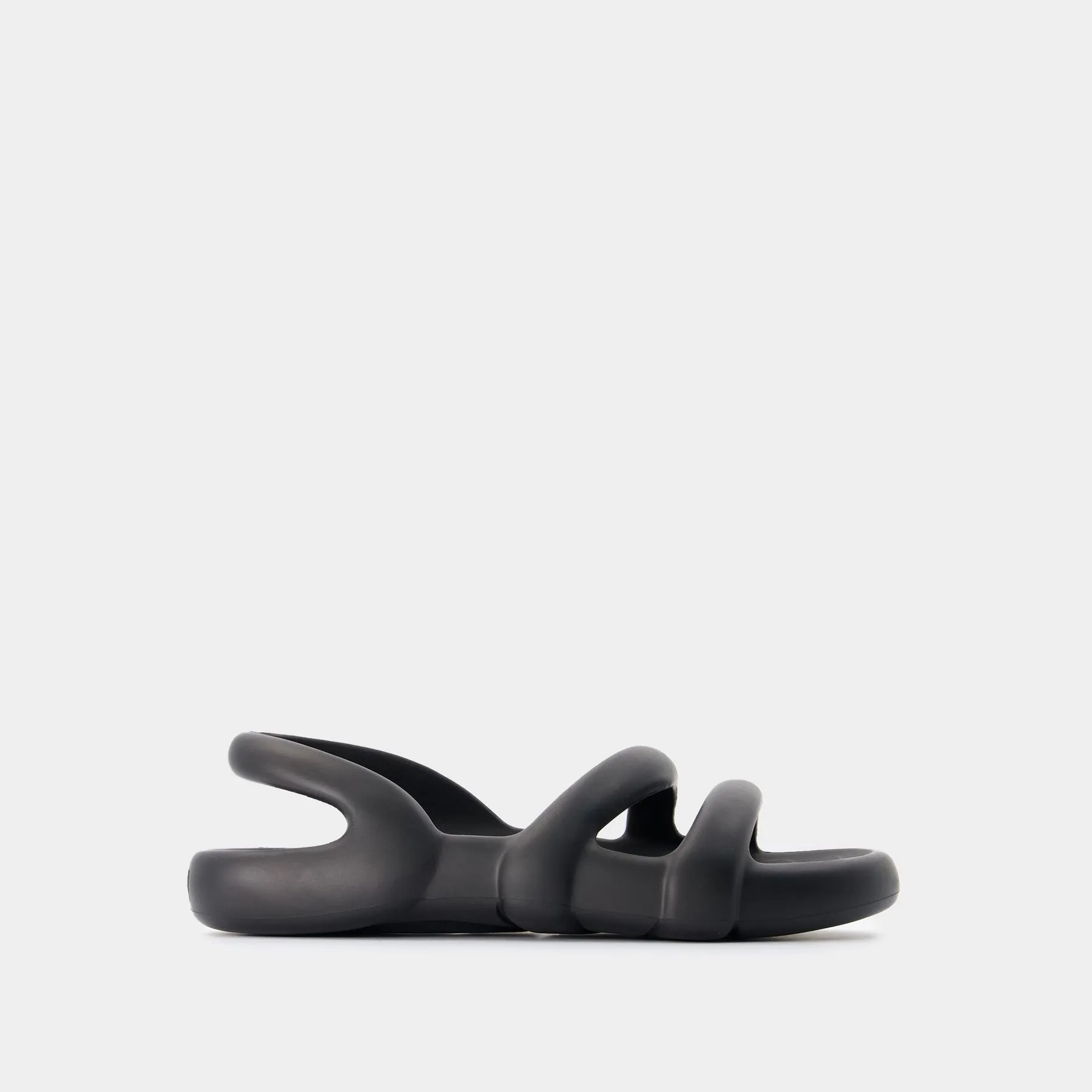 Kobarah Flat Negro Sandals - Camper - Synthetic - Black