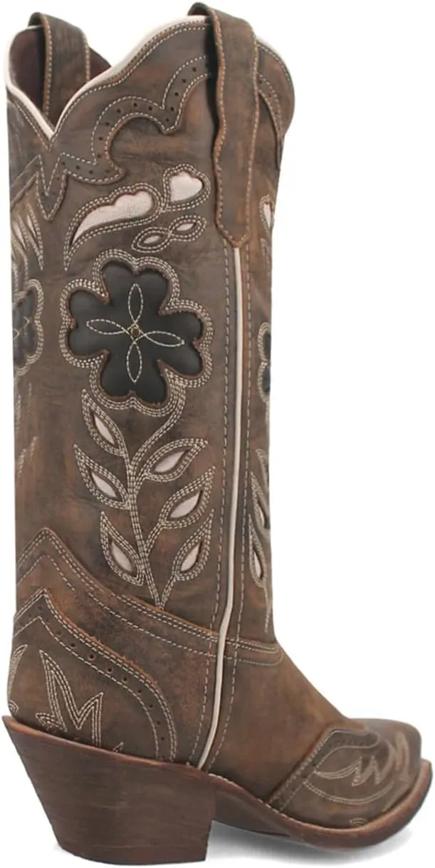 LADIES LAREDO ZURI LEATHER WESTERN BOOTS 54268