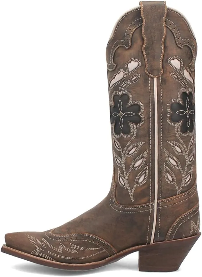 LADIES LAREDO ZURI LEATHER WESTERN BOOTS 54268