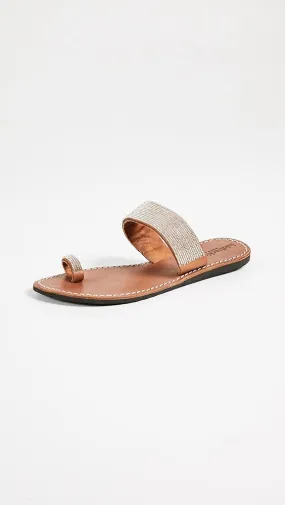 Laidback London   Trent Toe Ring Sandals 