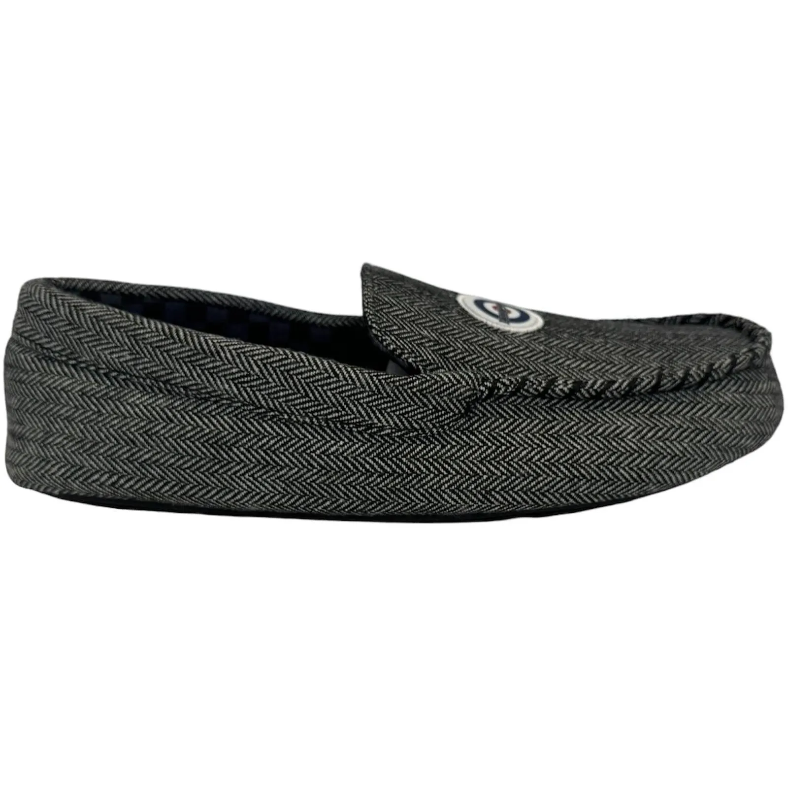 Lambretta Mens Bug Sherpa Lined Slip In Moccasins Slippers