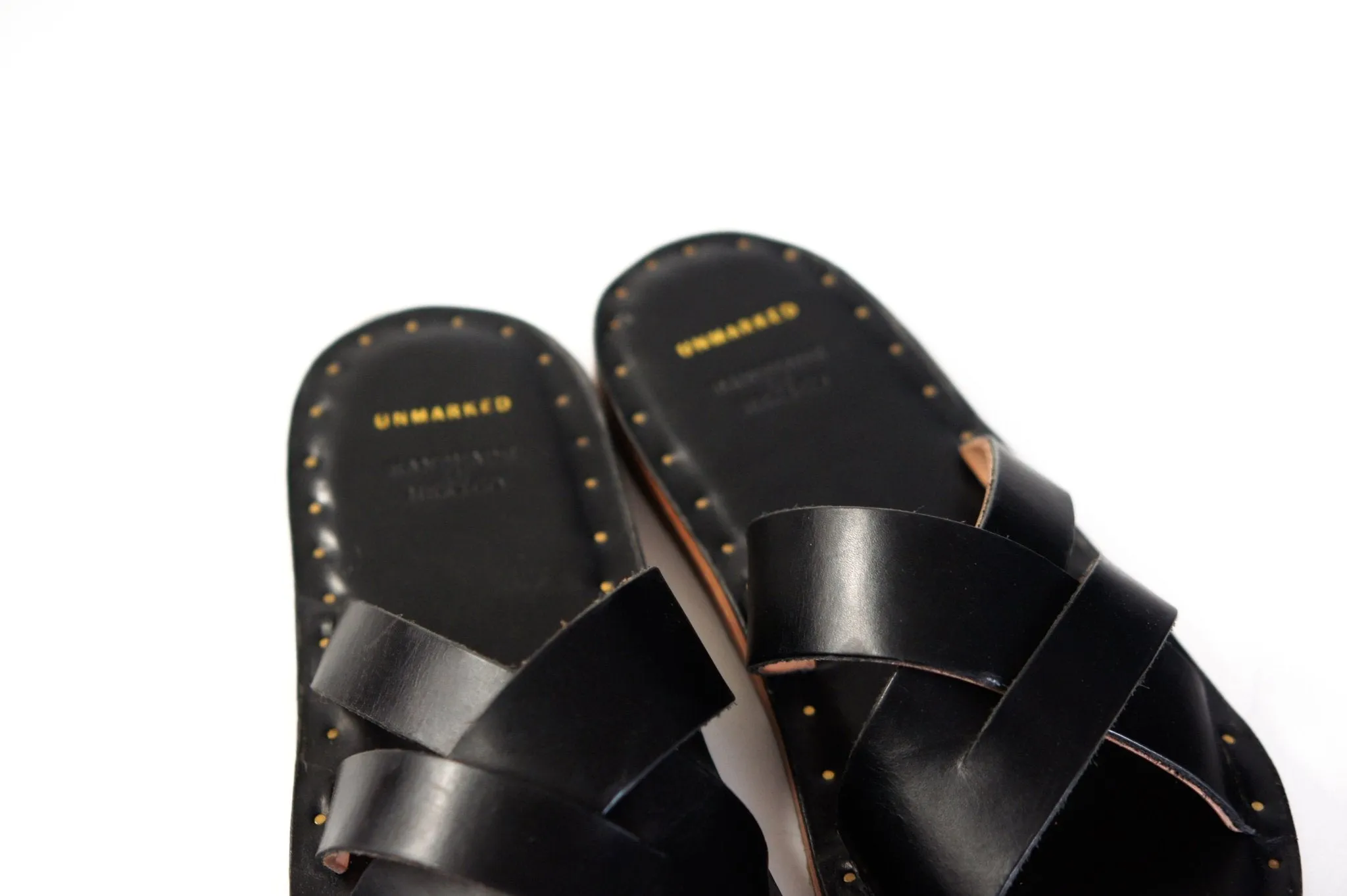 Leather Slides