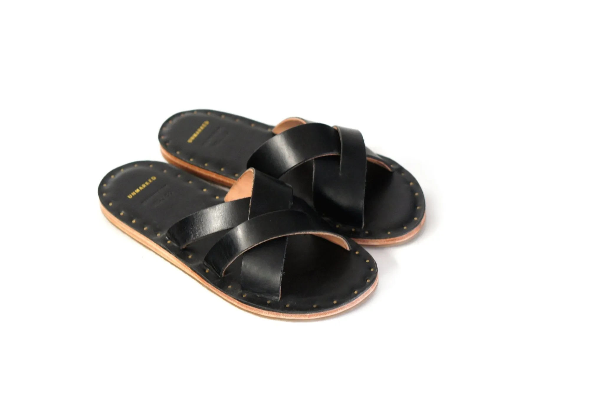 Leather Slides