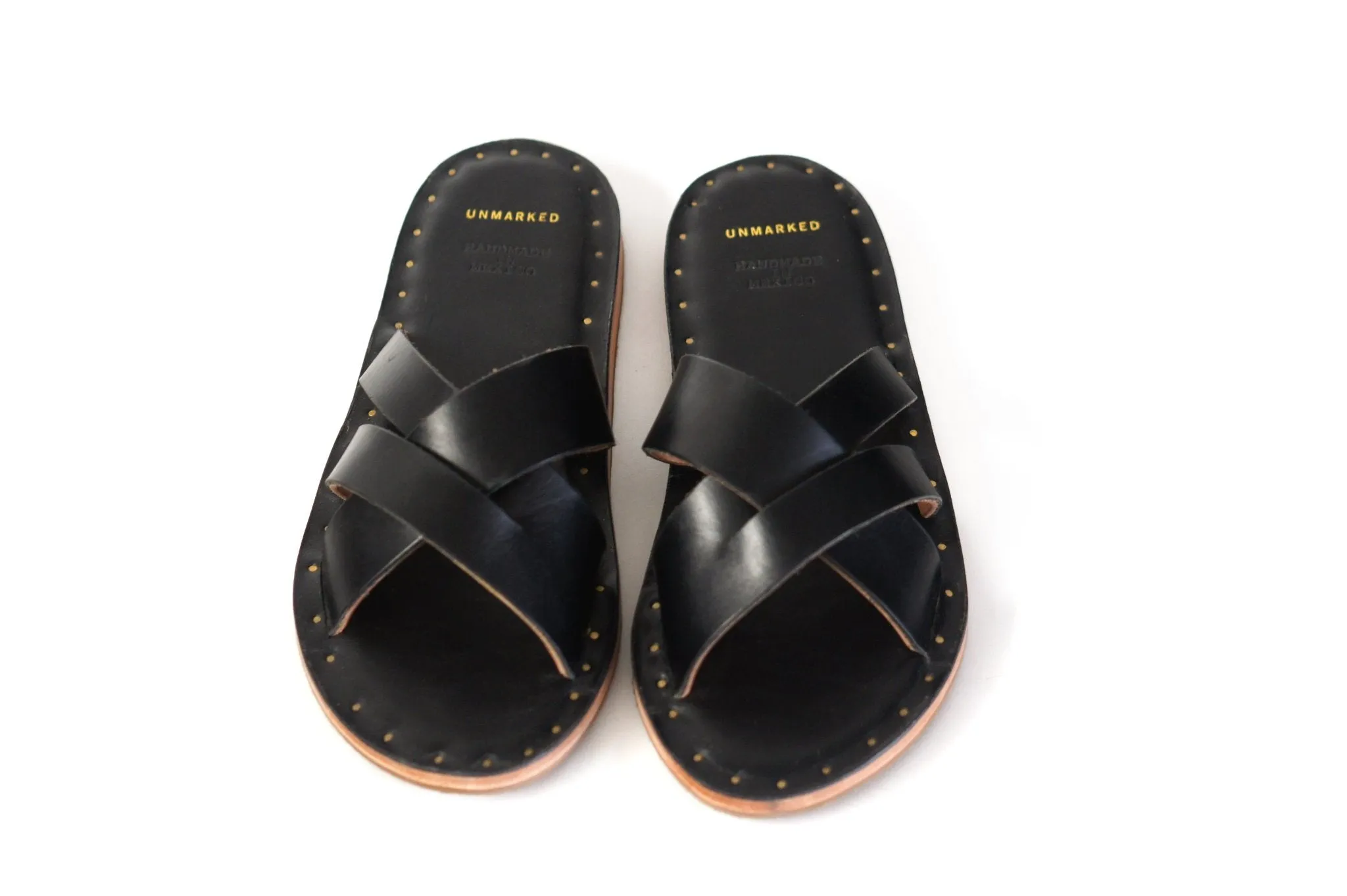 Leather Slides