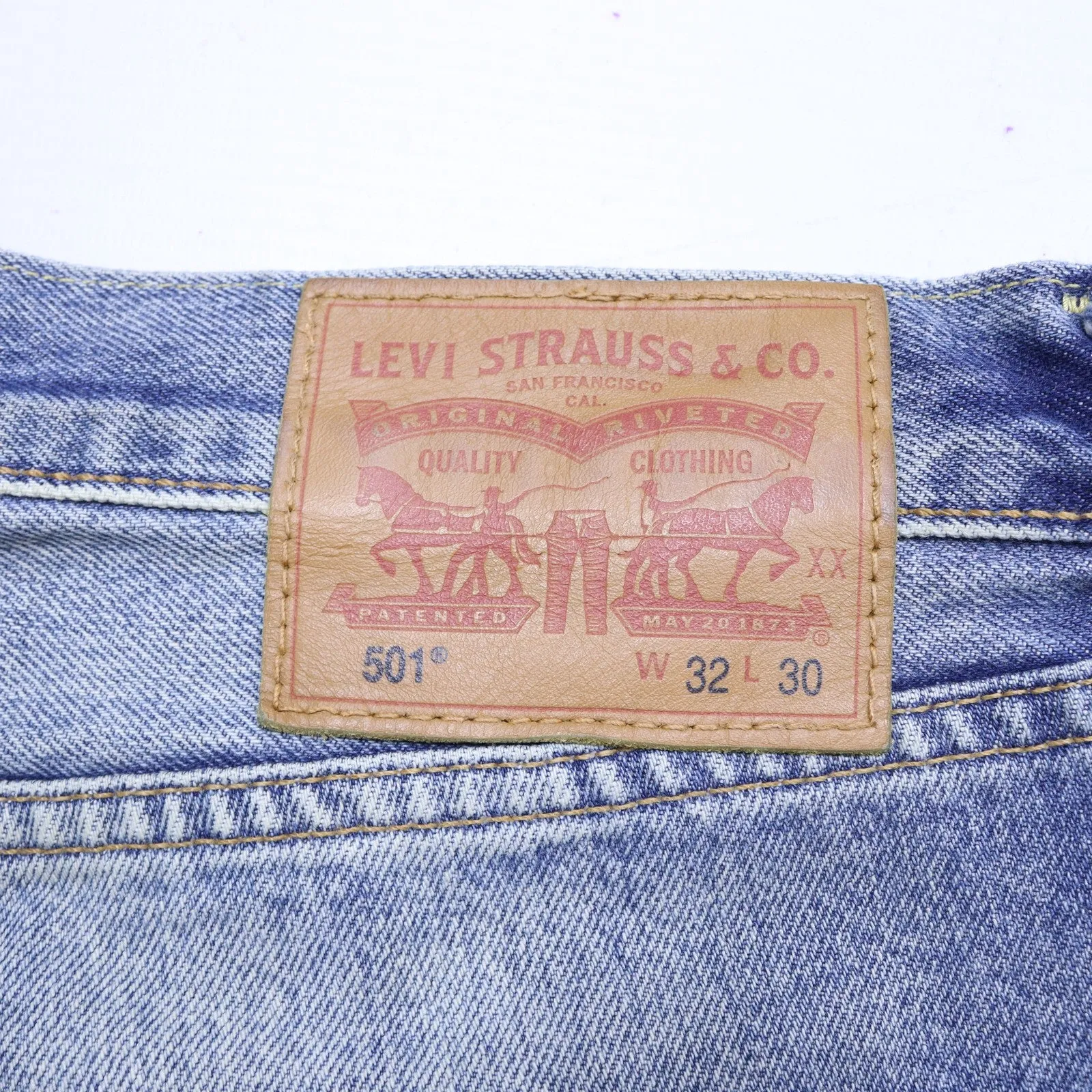 Levi's 501 Blue Jeans