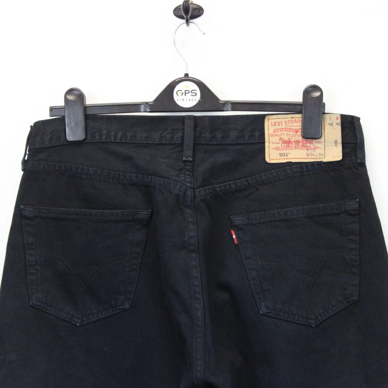 LEVIS 501 Jeans Black | W34 L30