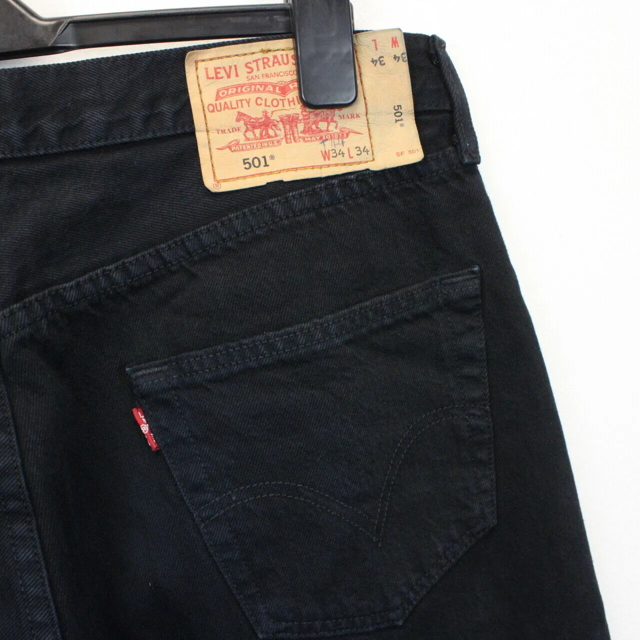 LEVIS 501 Jeans Black | W34 L30