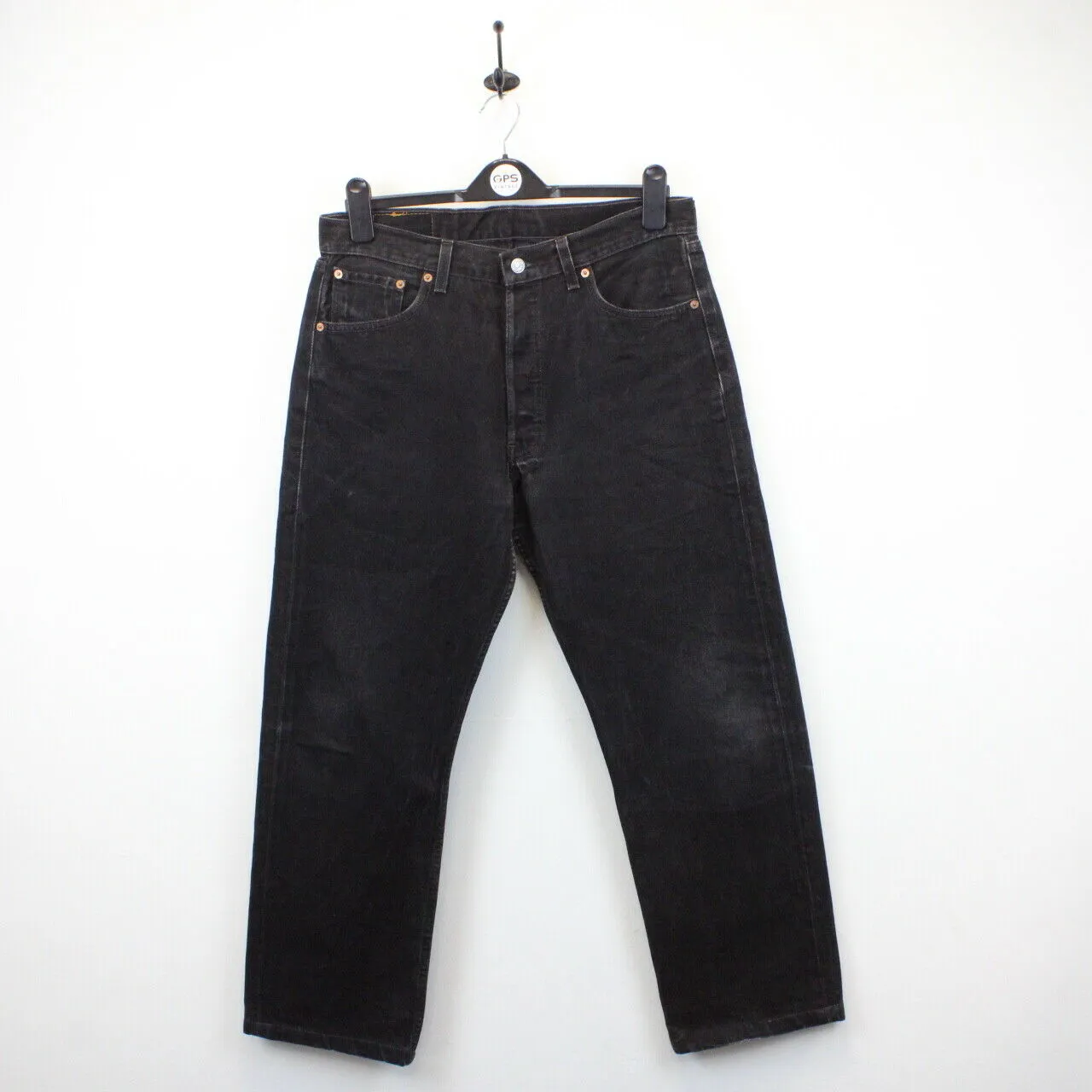 LEVIS 501 Jeans Black Charcoal | W34 L28