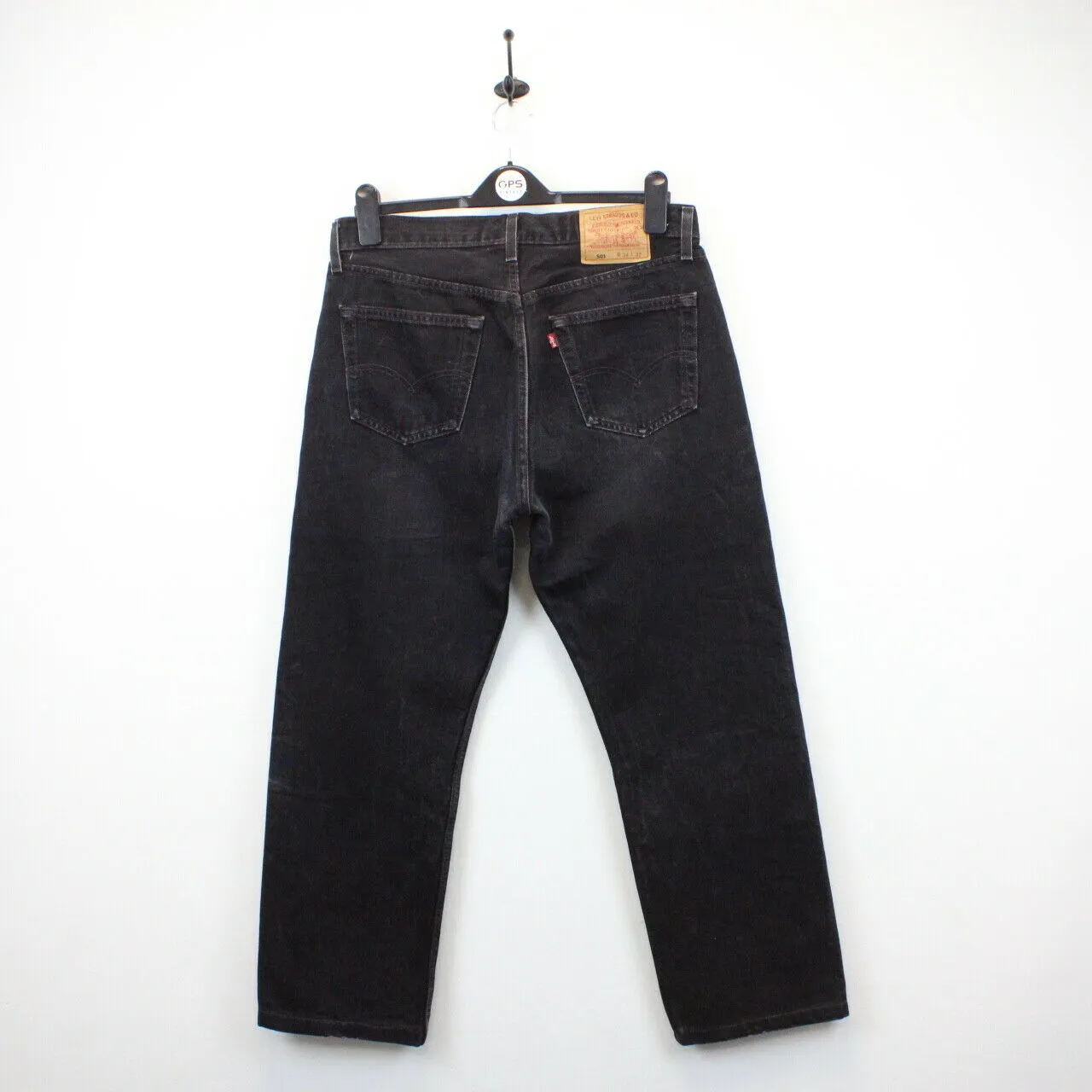 LEVIS 501 Jeans Black Charcoal | W34 L28