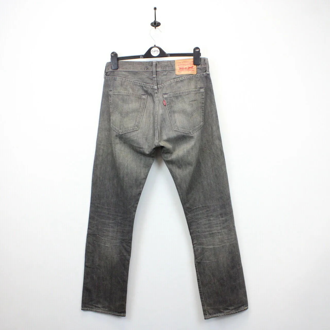 LEVIS 501 Jeans Grey Charcoal | W32 L32