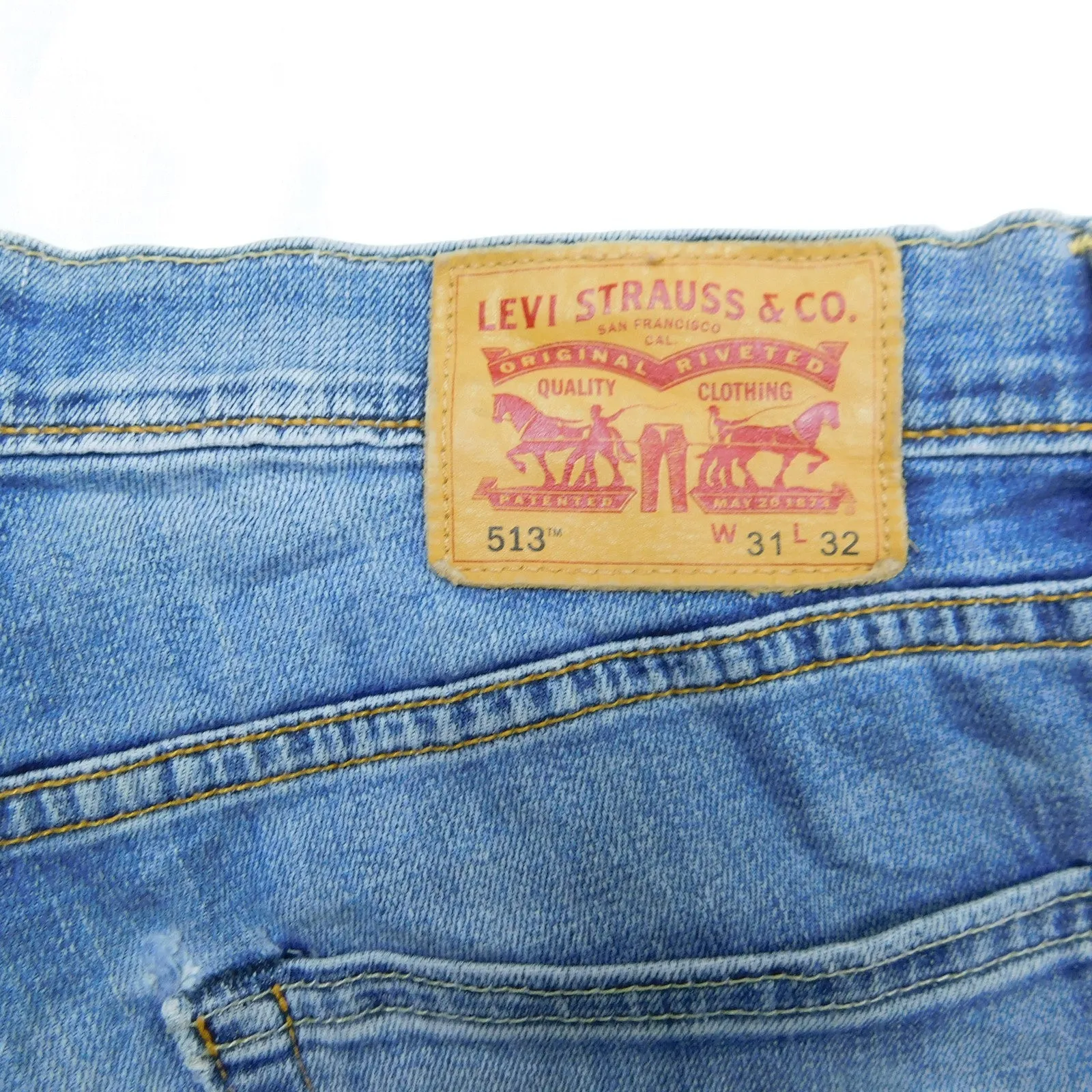 Levi's 513 Blue Jeans