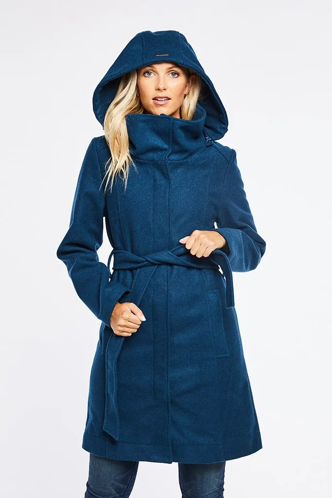 Waterproof Wool Coat Mia Melon