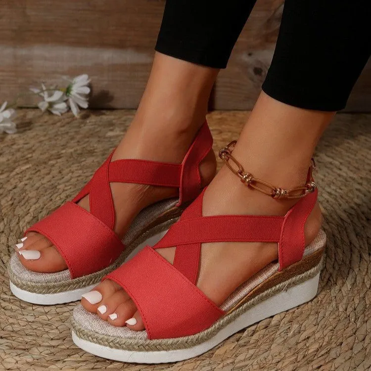 Comfy Wedge Heel Sandals