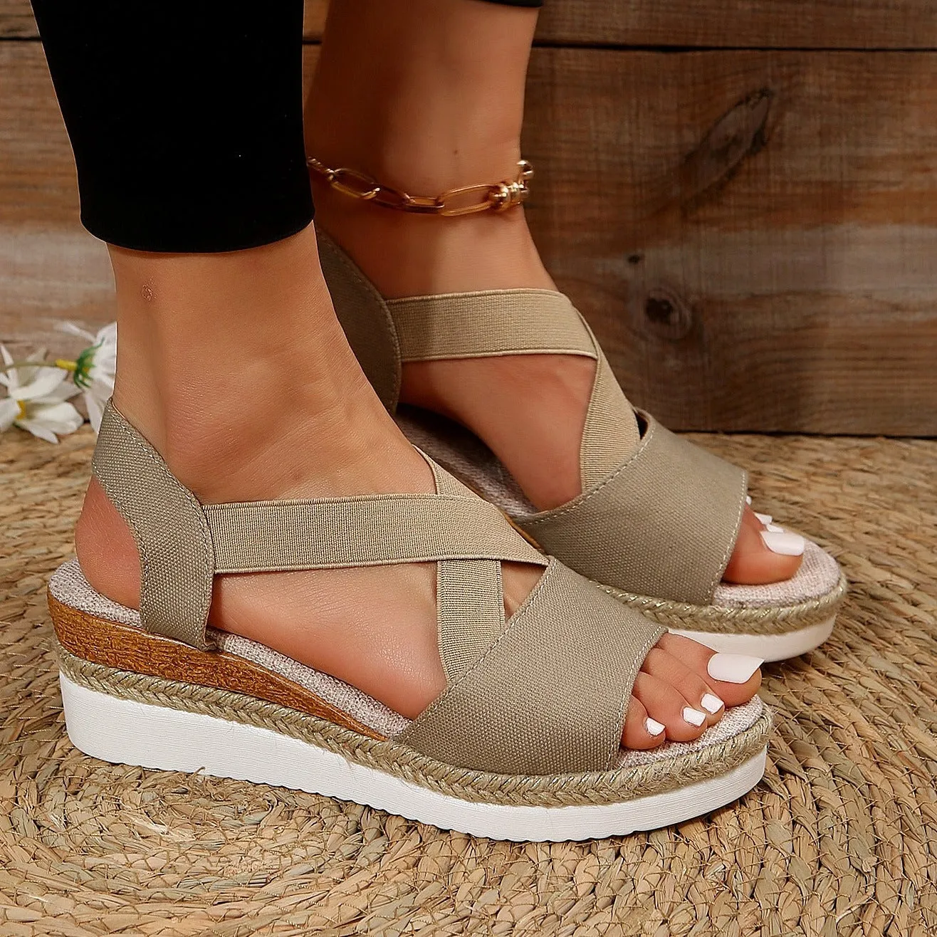 Comfy Wedge Heel Sandals