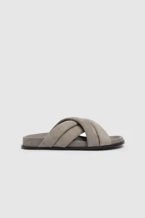 Lizzie Slides - Taupe