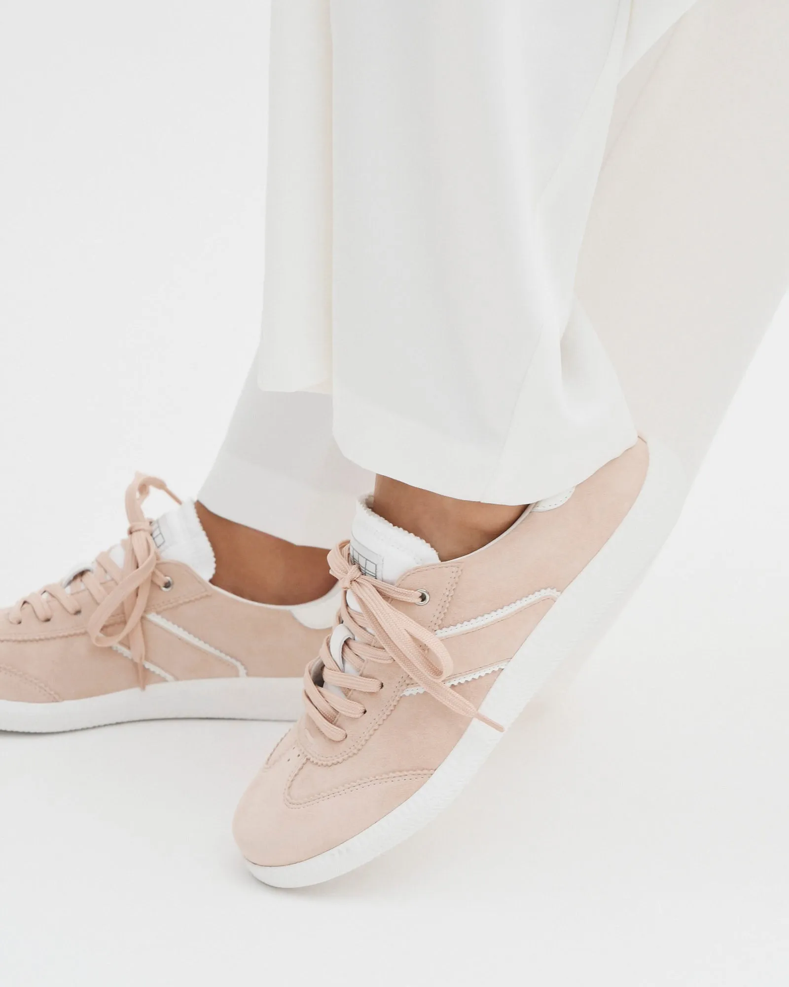 Lola sneakers rose pink suede