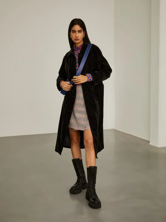 Belted Long Coat