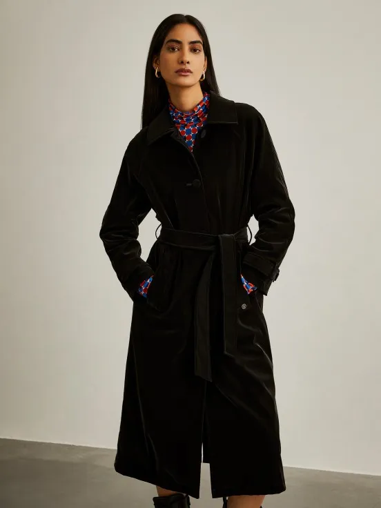 Belted Long Coat