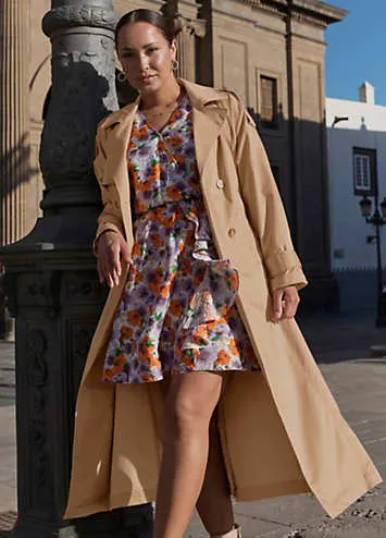 Longline Trench Coat by bonprix | Look Again