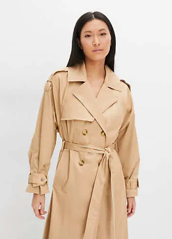 Longline Trench Coat by bonprix | Look Again