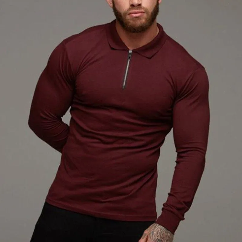 Longsleeve Polo Shirt Men