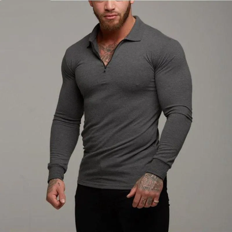 Longsleeve Polo Shirt Men