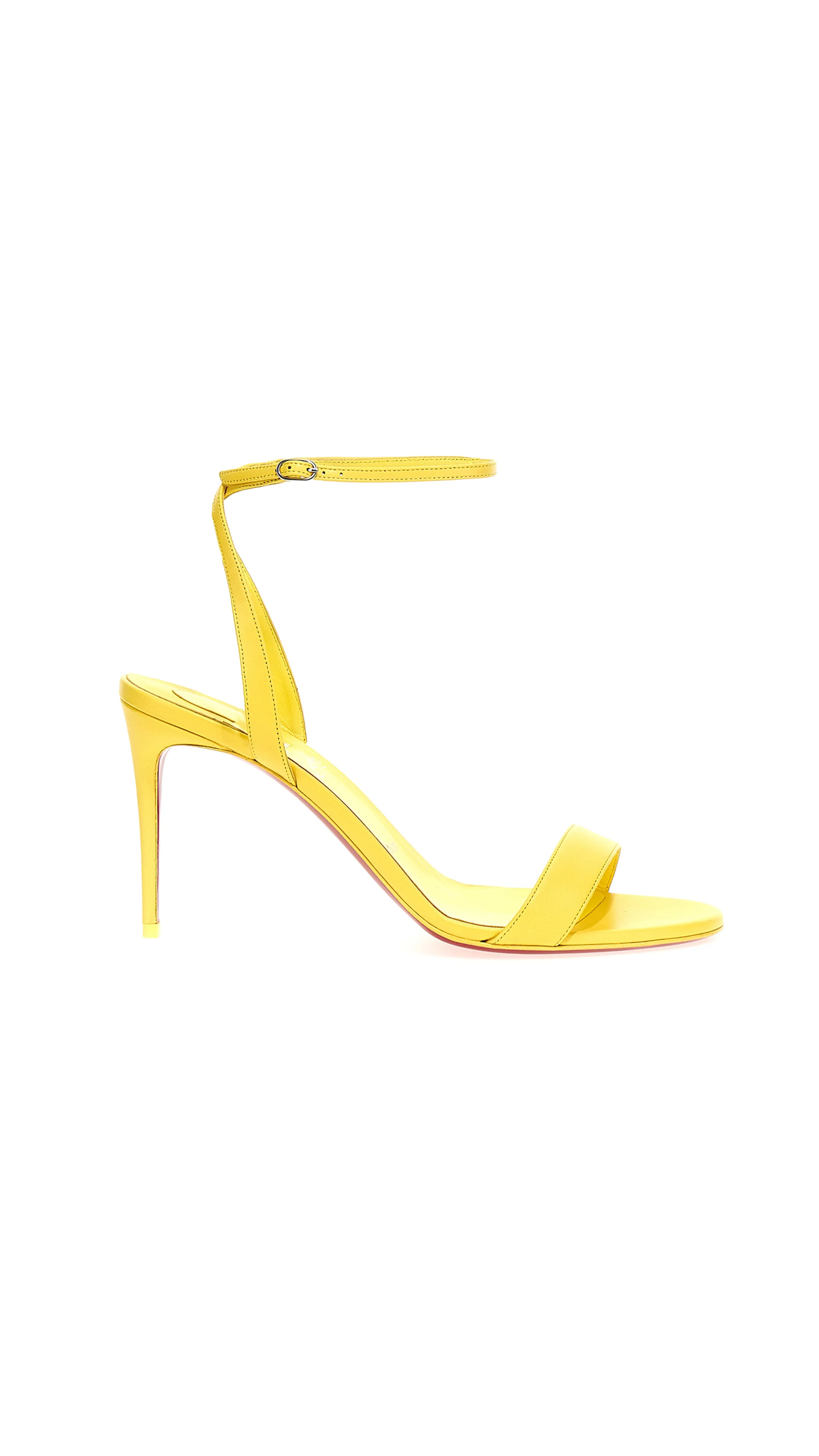 Loubigirl 85 Sandals - Yellow