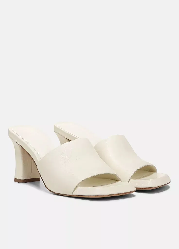 Lulu Heeled Sandals - Marble Cream